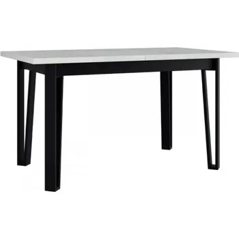 Jídelní stůl Rozkládací jídelní stůl Elarno 80 x 140/180 V, Barva dřeva: bílá-L MIRJAN 5903211321276