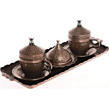 Kávovar Krásy Orientu Tradiční turecký set na kávu Bakira
