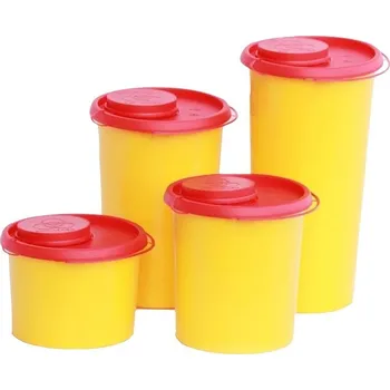 Odpadkový koš Yannick box, nádoba na kontaminovaný odpad, 5 l