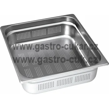 GASTRONORM GN 2/3 (h=65 mm) nerezová děrovaná