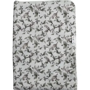 Přebalovací podložka Breberky Přebalovací podložka (PUL) - Špaček v trnkách, bledě zelený velur