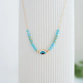 Řetízek Elegantní řetízek s Nazarem Alara - světle modrý