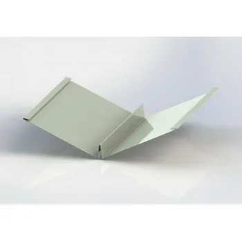 Plech Úžlabí RŠ 650 1 bm Prachově šedá (RAL 7037)