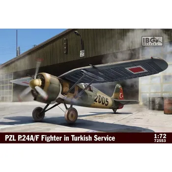 Plastikový model IBG 1/72 PZL P.24A/F Fighter in Turkish Service