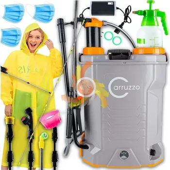 Postřikovač Tlakový batohový postřikovač s elektrickým čerpadlem na zahradu