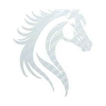 Samolepící dekorace SAMOLEPKA Kůň 106 pravá vlající hříva (51 - 3D karbon bílý) NA AUTO, NÁLEPKA, FÓLIE, POLEP, TUNING, VLASTNÍ TEXT, TISK, AUTOSAMOLEPKY.cz, POLEPY, OBRÁZEK, LOGO, SAMOLEPKY