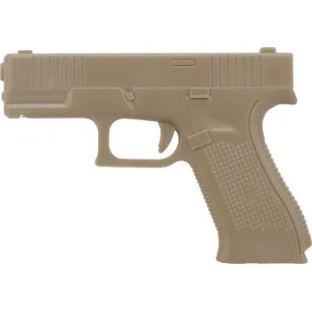 Nášivka Imperator Tactical PVC 3D nášivka ve tvaru pistole typu G - TAN