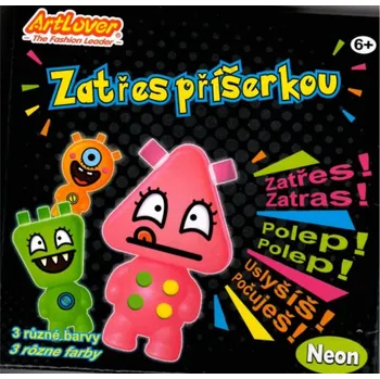 samolepka Zatřes příšerkou.