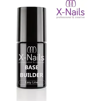 Přípravek na nehty X-NAILS podkladová báze pod gel laky, zpevňující podlak 6g - BASE BUILDER (čirá podkladová báze, vhodná pro prodloužení) (Podkladová báze base coat - Base Builder)