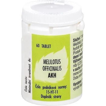 AKH Melilotus officinalis 60 tbl. Homeopatikum AKH Melilotus officinalis 60 tbl.