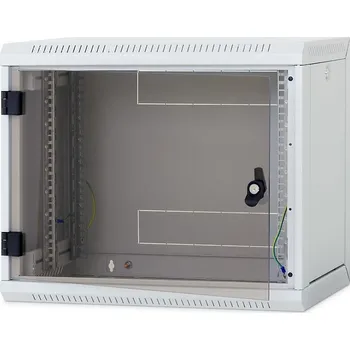 Rozvaděč TRITON Nástěnný rack RUA 18U/500mm, perforované dveře, odnímatelné bočnice RUA-18-LS5-CAX-A1