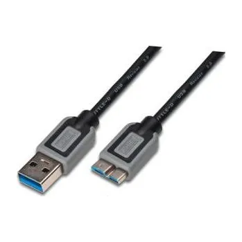 Datový kabel Kabel USB 3.0 A/Micro B 0,25 m černý