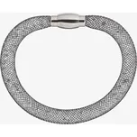 Preciosa Náramek z chirurgické oceli Scarlette s českým křišťálem, černý