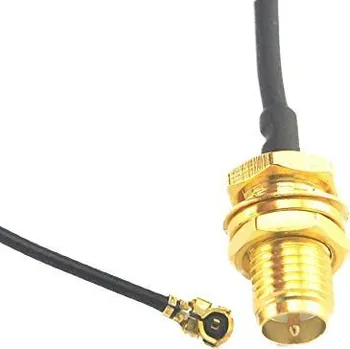 Anténní kabel OEM Pigtail u.Fl (IPEX) - RSMA female pigtail kabel, 15cm PIGSMA