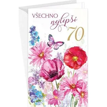 ARGUS Přání k narozeninám 70 15-6467c70
