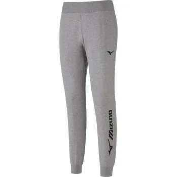 Pánské tepláky Mizuno Terry Pant - Grey Melange Velikost: L