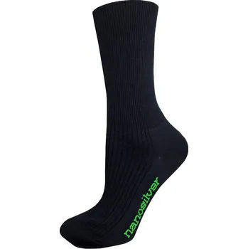 Pánská móda Zdravotní ponožky se stříbrem - S 35/38 - černá Ponožky s velmi jemným svěrem nanosilver