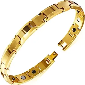 Náramek Šperky Eshop zlatá 180 mm