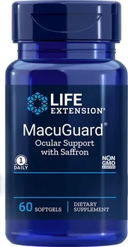 Přírodní produkt Life Extension MacuGuard Ocular Support with Saffron 60 cps.
