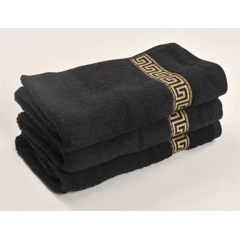 Osuška Greek 70x130cm černá
