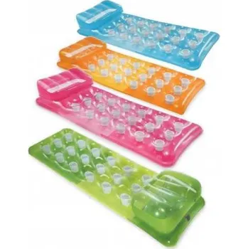 Lehátko Intex 58890 naf. s otvory - BAREVNÉ, oranžová