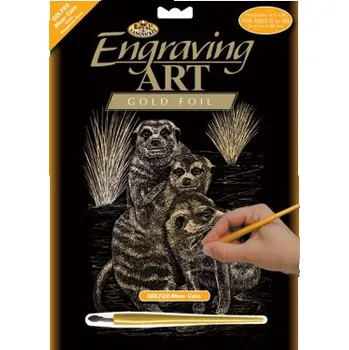 Výtvarná sada Vyškrabovací obrázek - Surikaty