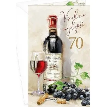 ARGUS Přání k narozeninám 70 15-6387c70