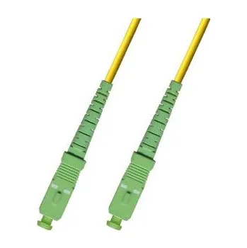 Síťový kabel OEM FO patchkabel simplex SC/APC- SC/APC 9/125 SM 1m, OS2 14401