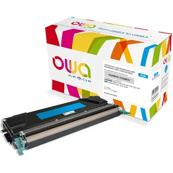 OWA Armor toner kompatibilní s Lexmark 39V0307, 5000st, modrá/cyan K15191OW