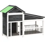 vidaXL Psí bouda 172262 109 x 60,5 x…