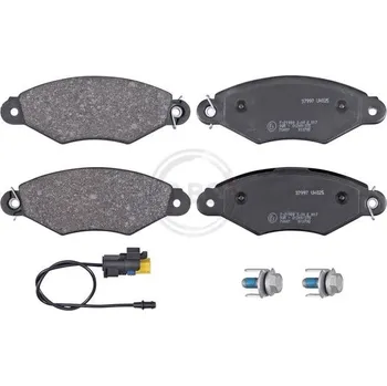 Brzdová destička Sada brzdových destiček, kotoučová brzda A.B.S. ABS37997