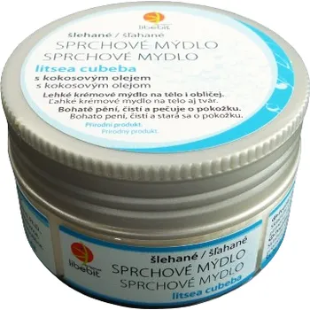 Sprchový gel Libebit šlehané mýdlo s kokosovým olejem litsea cubeba, 90 g