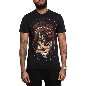 Pánské tričko tričko hardcore pánské - LA SOLDADERA - AFFLICTION - A26003-BK