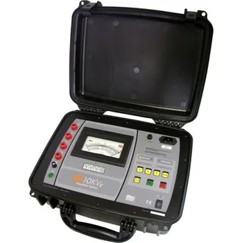 Revizní přístroj Megabras MI-10kVe - Analogový měřič izolace do 10 kV