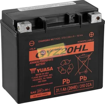 Motobaterie YUASA GYZ20HL 12V 20Ah motobaterie