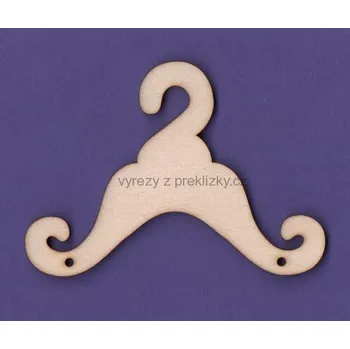 Překližka Výřez z překližky, D52, RAMÍNKO, 8x6cm, 1ks