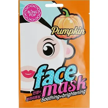 Pleťová maska Bling Pop Pumpkin Soothing & Brightening Mask 20 ml