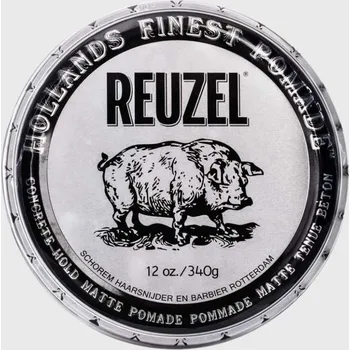 Reuzel Concrete Hold Matte Pomade silně fixační matná pomáda na vlasy 340 g