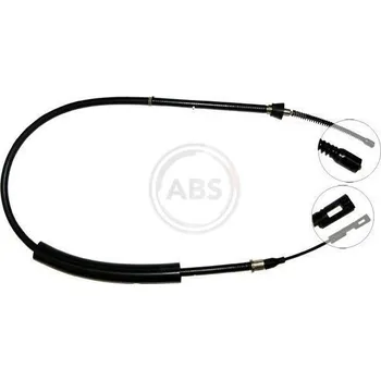 Lanko parkovací brzdy lano ORIGINÁL, VAG 8Z0609722G