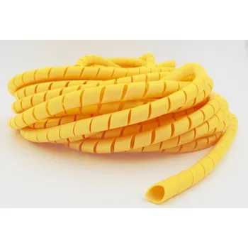 Zahradní hadice SPIRALINA - OCHRANA NA KABELY A HADICE Z PVC - žlutá