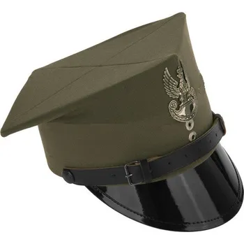 Klobouk ARMÁDNÍ ORIGINÁL POLSKO Čepice (brigadýrka) Rogatywka poddůstojník pozemních sil nová originál&nbsp; Velikost: 54