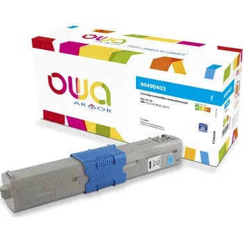 OWA Armor toner kompatibilní s OKI 46490403, 1500st, modrá/cyan K18492OW