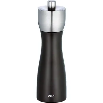 Mlýnek na koření Cilio Mlýnek na sůl MILANO 15 cm, matná černá