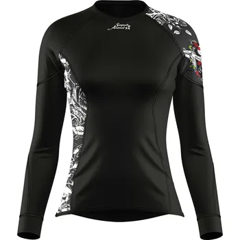 Dámské funkční triko dlouhý rukáv LADY ELEGANT černá Bamboo Ultra