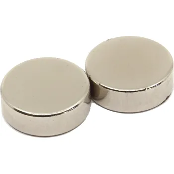 Dekorativní magnet magnet neodymový válec 15x5mm (2ks)