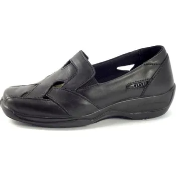 Dámské polobotky Mokasina Aurelia s výkroji,černá 4653, velikost 36