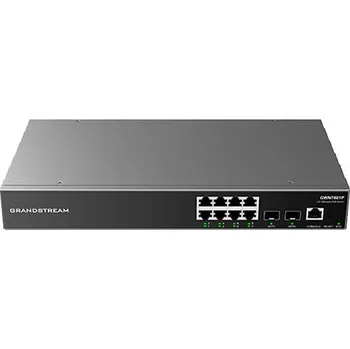 Switch Grandstream GWN7801 Managed Network Switch 8 1Gbps portů, 2 SFP porty GWN7801