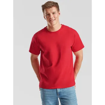 Chlapecké tričko Men's Red T-shirt Valueweight Fruit of the Loom Fruit of the Loom červená 2463214