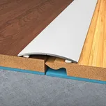 BOHEMIA PROFIL Přechodový profil 30/1, bílá, hliníkový, 30 × 2700 mm, samolepicí 30111