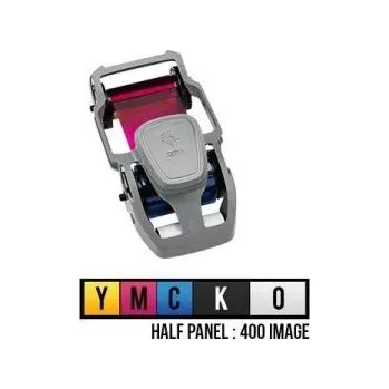 Páska Zebra ZC100, ZC300 na 400 výtisků, 1/2 Panel, YMCKO 800300-370EM